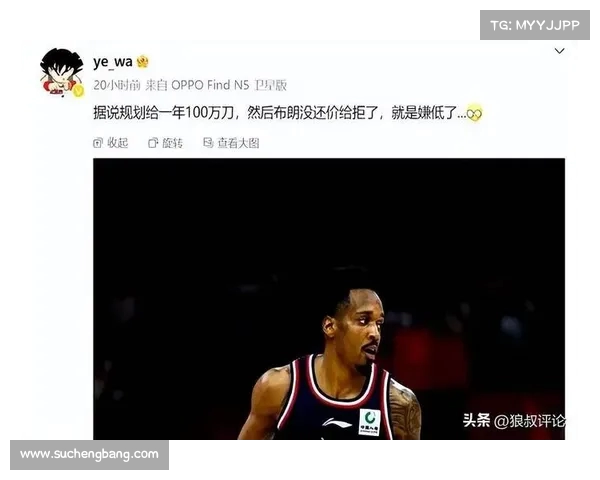 广厦总经理:布朗续约问题不大 球队仍在与卡尔顿持续沟通 广厦总经理:布朗续约问题不大 球队仍在与卡尔顿持续沟通